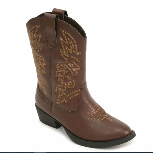 NWT - Deer Stags Ranch Kids' Cowboy Boots - Size 12 - UNISEX - Picture 4 of 6